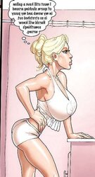 BIG BLACK COCK Thick Breasts Cartoon Super Bitch ZB Porn