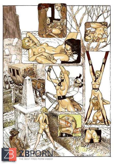 Erotic Comic Art The Troubles Of Janice Trio C Zb Porn