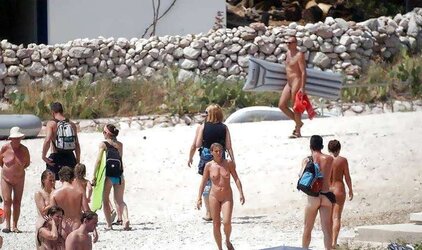 Naturist Beach Teenagers