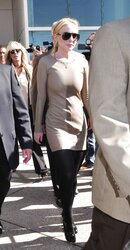 Lindsay Lohan at the Airport Courthouse in Los Angeles