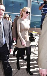 Lindsay Lohan at the Airport Courthouse in Los Angeles