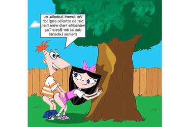 Phineas und Ferb Captions Fill Deutsch