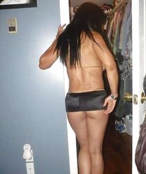 Latina Mummy in Bathing Suit