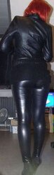 Mmm spandex leather leggins shoes high high-heeled shoes