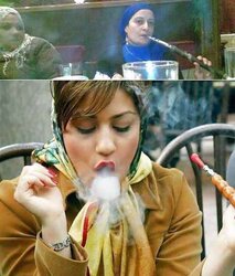 Smoking- hijab niqab jilbab arab