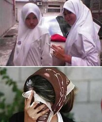 Smoking- hijab niqab jilbab arab