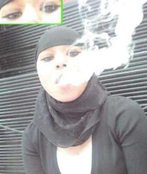 Smoking- hijab niqab jilbab arab