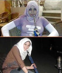 Smoking- hijab niqab jilbab arab