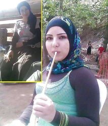 Smoking- hijab niqab jilbab arab