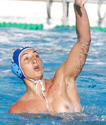 Nipslip At Waterpolo Olympics by Voyeur TROC