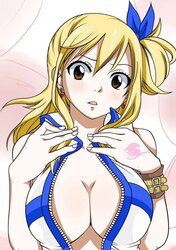 Anime Jism Tribute #07: Lucy Heartfilia ( Pixie Tail ) Photos