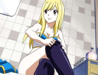 Anime Jism Tribute #07: Lucy Heartfilia ( Pixie Tail ) Photos