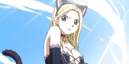 Anime Jism Tribute #07: Lucy Heartfilia ( Pixie Tail ) Photos