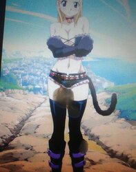 Anime Jism Tribute #07: Lucy Heartfilia ( Pixie Tail ) Photos