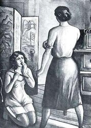 Erotic Book Illustration 15 - Les Malheurs de Colette