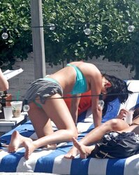 Selena Gomez Bathing Suit At Pool In Miami Sep