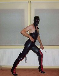Lack leder spandex - my world