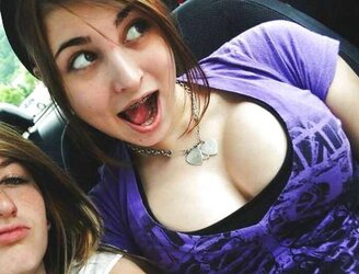 SOME mischievous INEXPERIENCED TEENAGERS Selfshot IMAGES