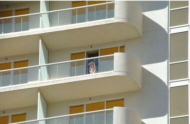 Voyeur balcony