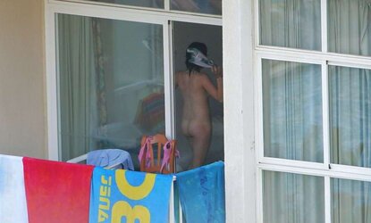 Voyeur balcony