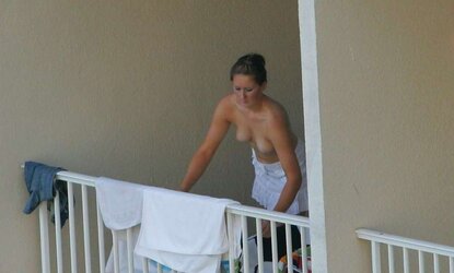 Voyeur balcony