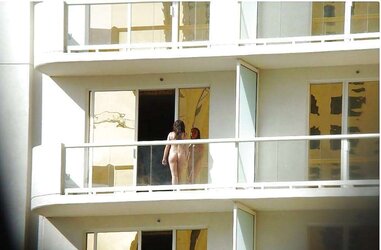 Voyeur balcony