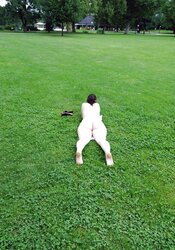 Nackt im Stuttgarter Stadtpark