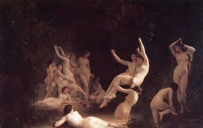 Painted Ero and Porn Art 7 - Adolphe-Willian Bouguereau