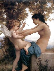 Painted Ero and Porn Art 7 - Adolphe-Willian Bouguereau