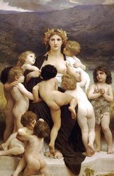 Painted Ero and Porn Art 7 - Adolphe-Willian Bouguereau