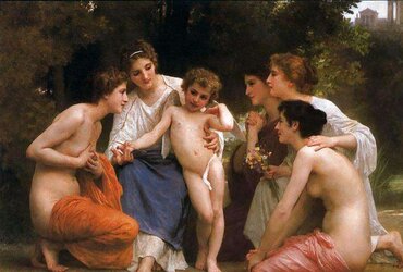 Painted Ero and Porn Art 7 - Adolphe-Willian Bouguereau