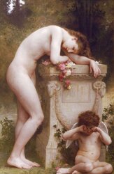 Painted Ero and Porn Art 7 - Adolphe-Willian Bouguereau