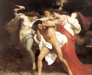 Painted Ero and Porn Art 7 - Adolphe-Willian Bouguereau