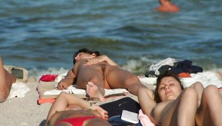 Bushy Beach Nudists