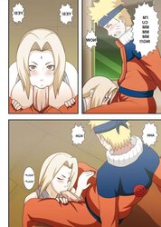 Tsunade and Naruto doujin