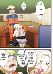 Tsunade and Naruto doujin