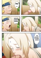 Tsunade and Naruto doujin