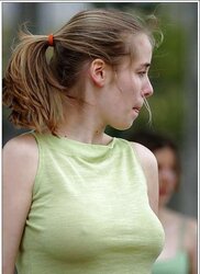 Nips - Pokies - Without Bra - Downblouse