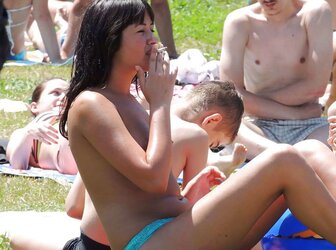 Super-Steamy Bathing Suit Teenagers Bare-Chested Stunners