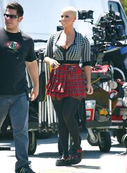 Amber Rose - Is Busting Out