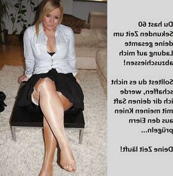 Female Dom captions german part