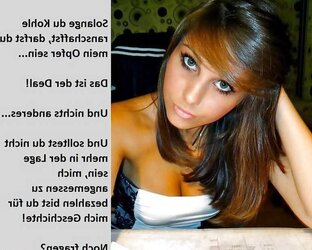 Female Dom captions german part