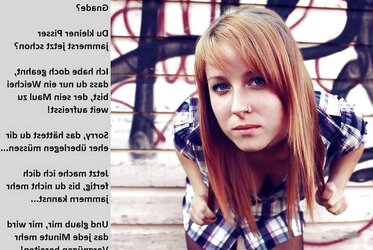 Female Dom captions german part