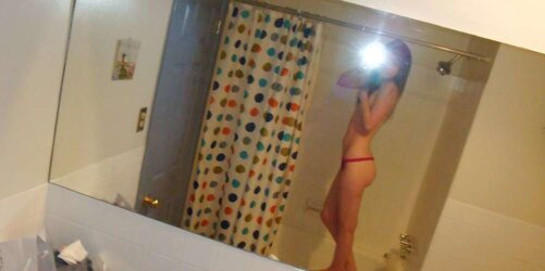 Lovely fleshy teenie selfshots