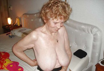 Youthfull Old Plumper Meaty Saggy Boobies