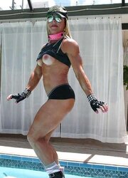 Terri Wylder - 50 yr old muscle grandmother