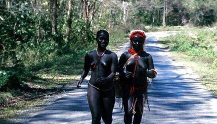 Indian Jarawa Tribal Womens