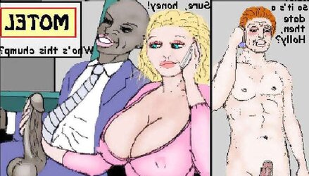 BIG BLACK COCK CUCK CARTOONS