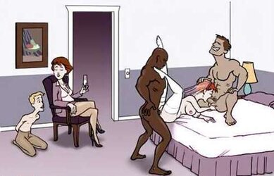 BIG BLACK COCK CUCK CARTOONS