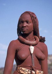 Tribal Himba damsels